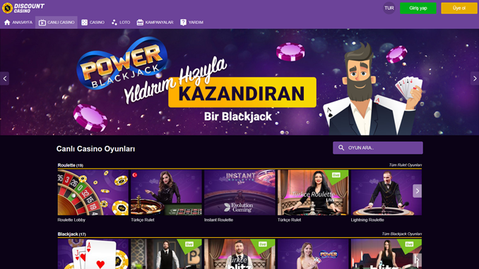 Discountcasino Blackjack Oyunları Nasıl Oynanır?